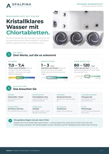 Ratgeber Wasserpflege mit Chlortabletten